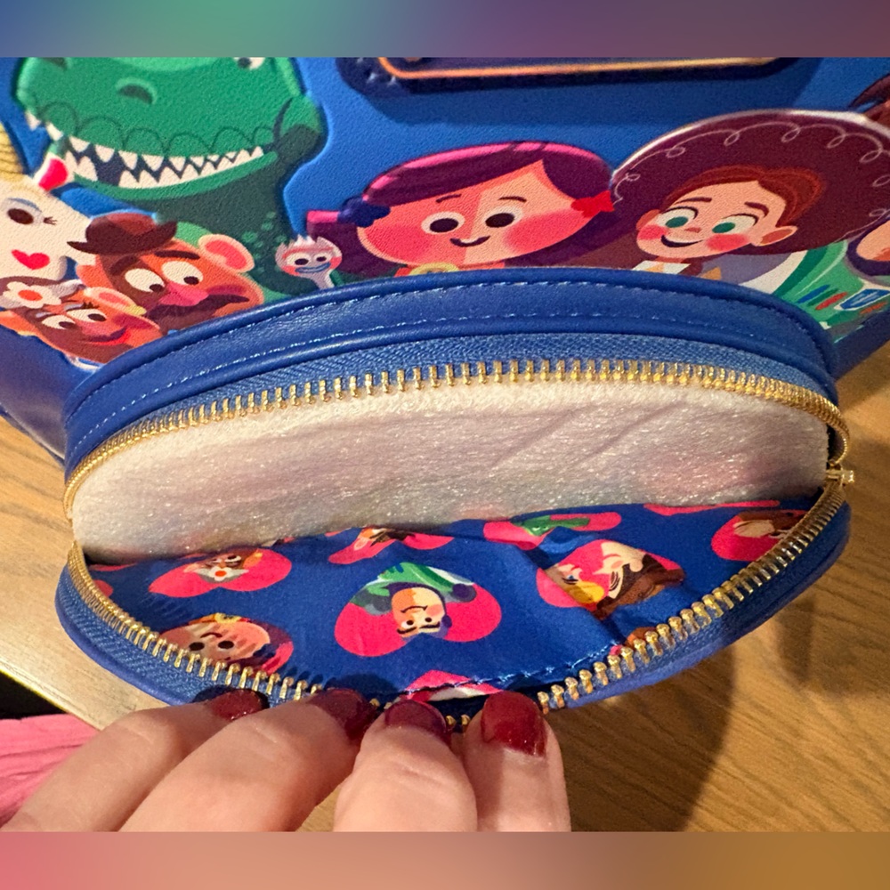 Loungefly Pixar Woody and Bo Backpack - Picture 3 of 7
